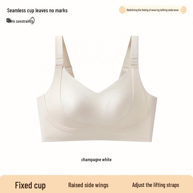 Anti-Sagging Seamless Bra for Small & Big Chests: Lifts, Gathers, and Minimizes for a Fuller Look