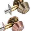Home Door Gate Single Cylinder Deadbolt Chrome Stainless Steel Dead Bolt Door Lock