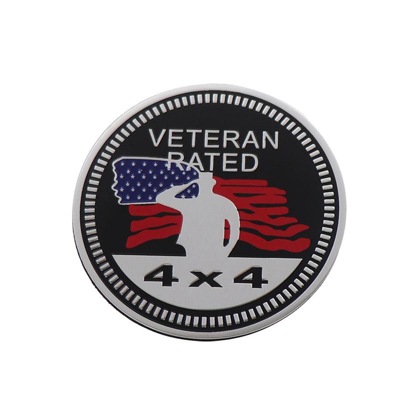 3D Car Styling Beer Blizzard Coffee Veteran Zombie 4x4 RATED 4x4 for Car Door Fender Trunk Rear Bonnet Nameplate Decal Emblem Badge Sticker