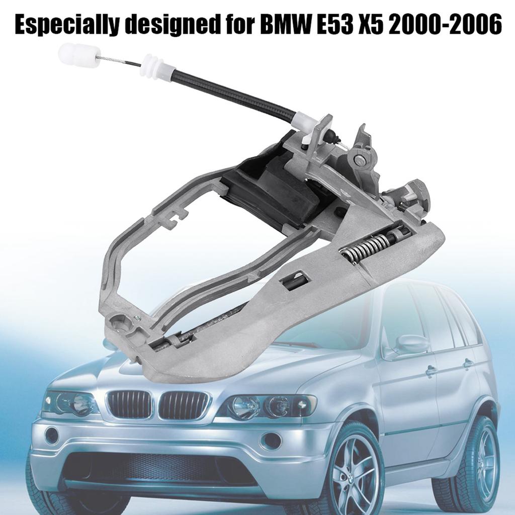 Car Door Handle Carrier Bracket for E53 X5 2000‑2006 Outside Front Left Driver Side