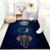 Various sizes Indian Mystical Symbols Print for Carpet Living Room Bedroom Bedside Floor Mat Home Decor Sofa Room Area Rug