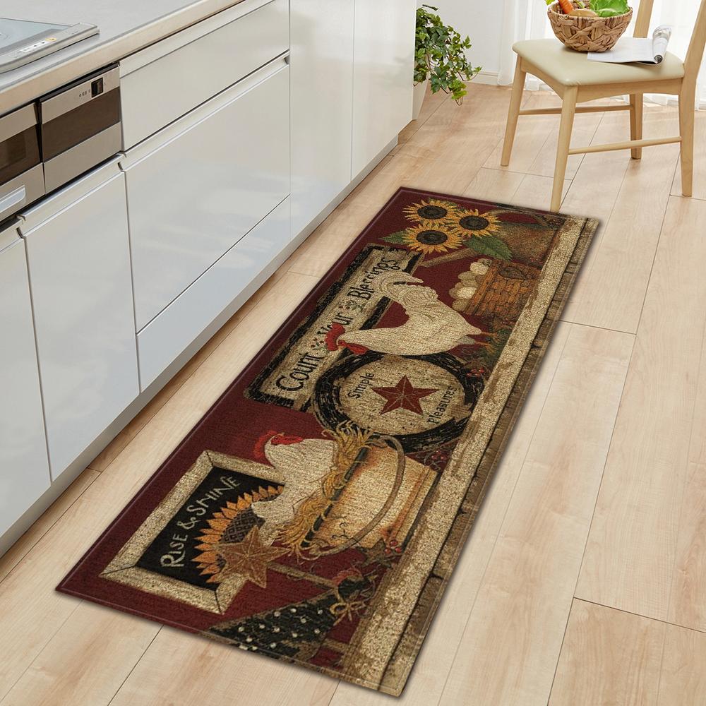 Mata Podłogowa Kuchenna Domowa Łazienkowa Wycieraczka Wejściowa Dekoracja Salonu Długi Dywan Sypialnia Korytarz Balkon Drzwi Antypoślizgowy Dywanik Pod Stopy