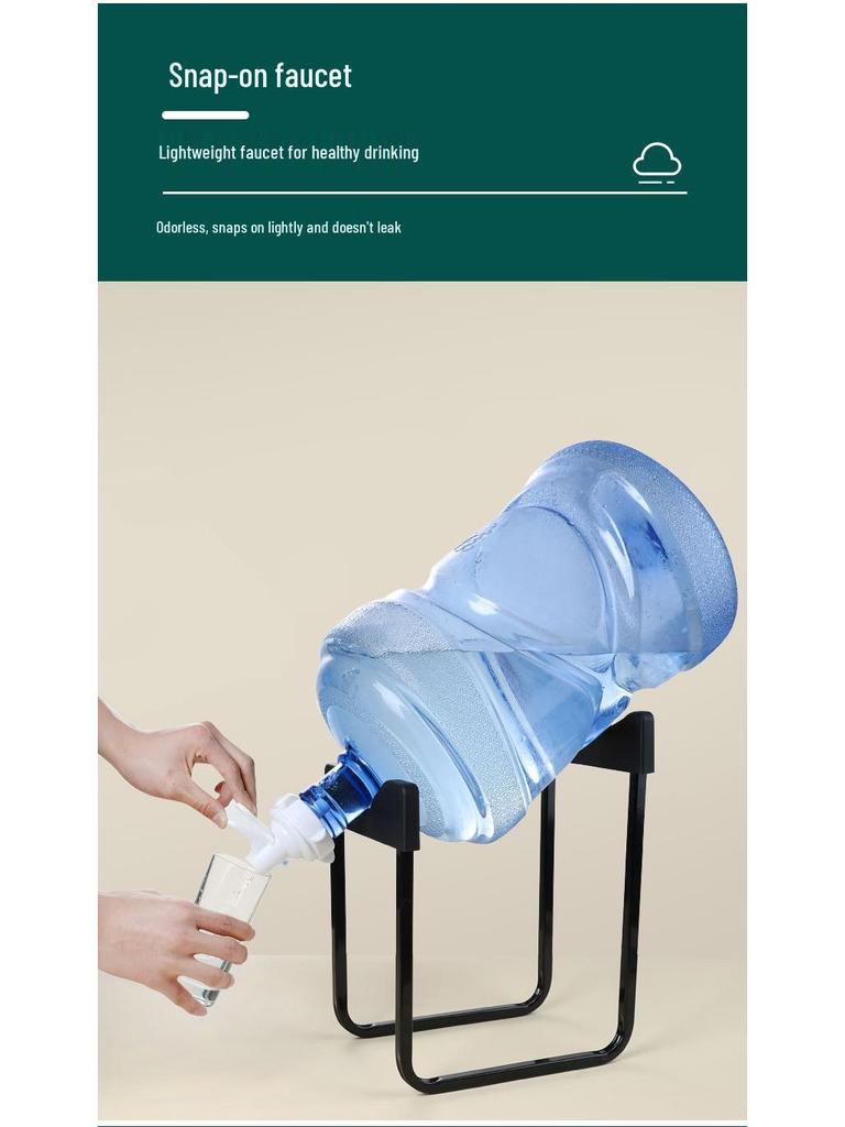 Large Simple Water Dispenser Rack with Pump