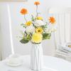 1/2pc Silk Artificial Flowers Bulbous Chrysanthemum Bubble Festival Wreaths Wedding Bridal Bouque Home Room Yard Decor Diy Gifts