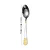 Stainless Steel Tableware, Spoon, Fork, Premium Sense Retro Steak Knife and Fork, Western Food Knife, Fork and Spoon Set