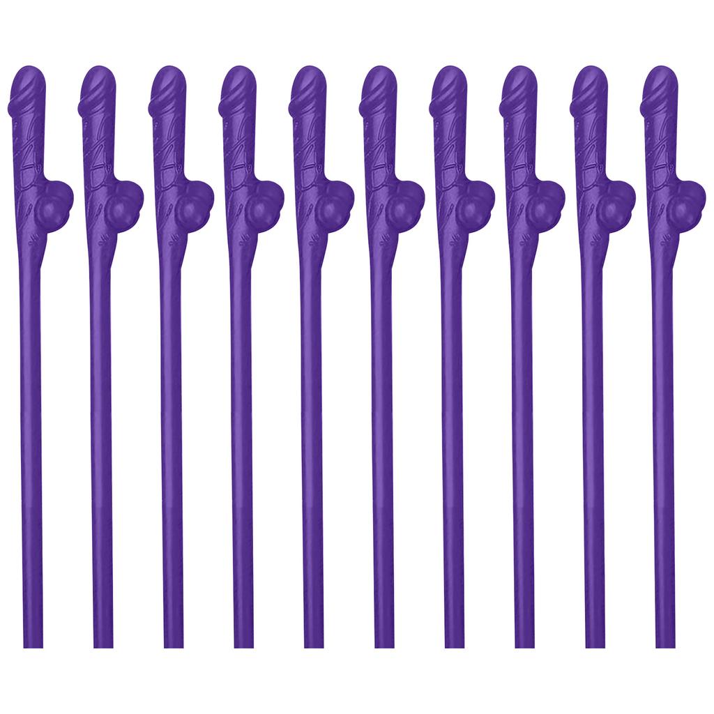 10 ks Párty pro nevěstu Brčka s penisy, Vtipná pitná brčka, Slepičí brčka Party laskominy, Bláznivá párty brčka Dekorace