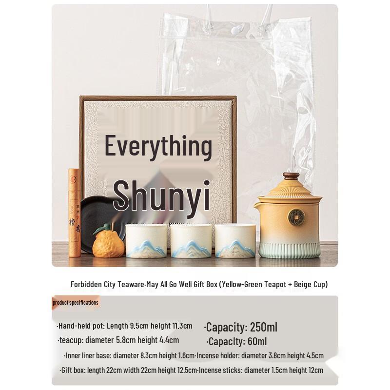 Музей Запретного города Культурный Чайный Набор Подарочная Коробка
