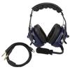 General Aviation Headset, Dual Plug Pilot Headphone, 3.5mm Noise Reduction Headset for Pilots
