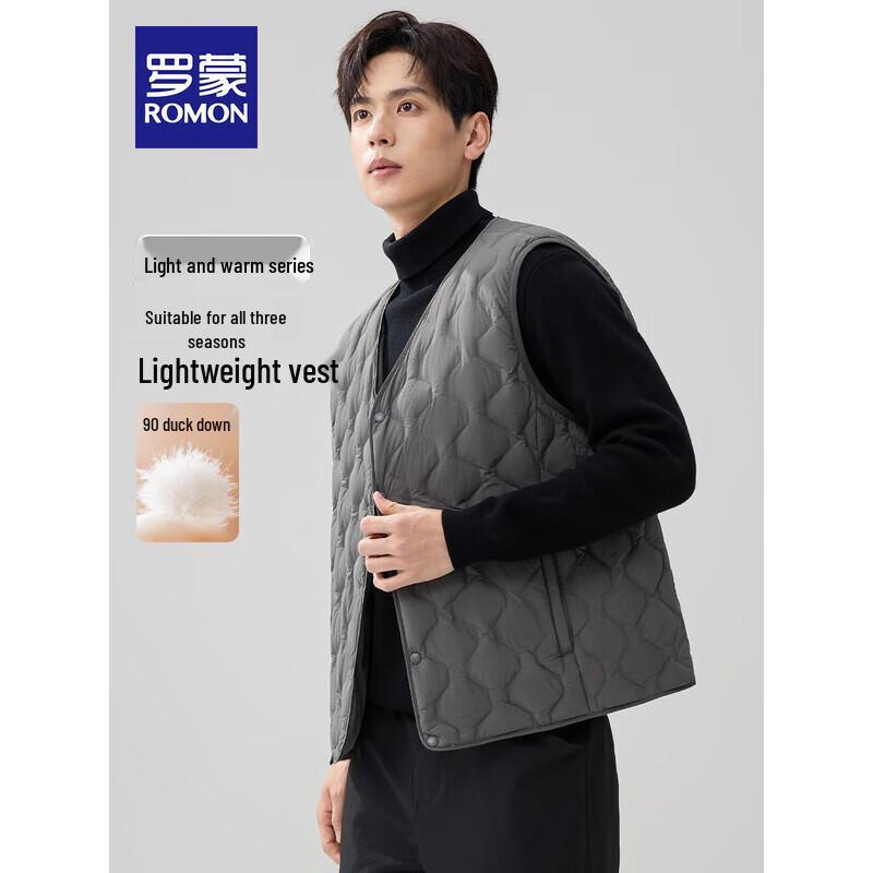 

Romon Men s Lightweight Down Vest L