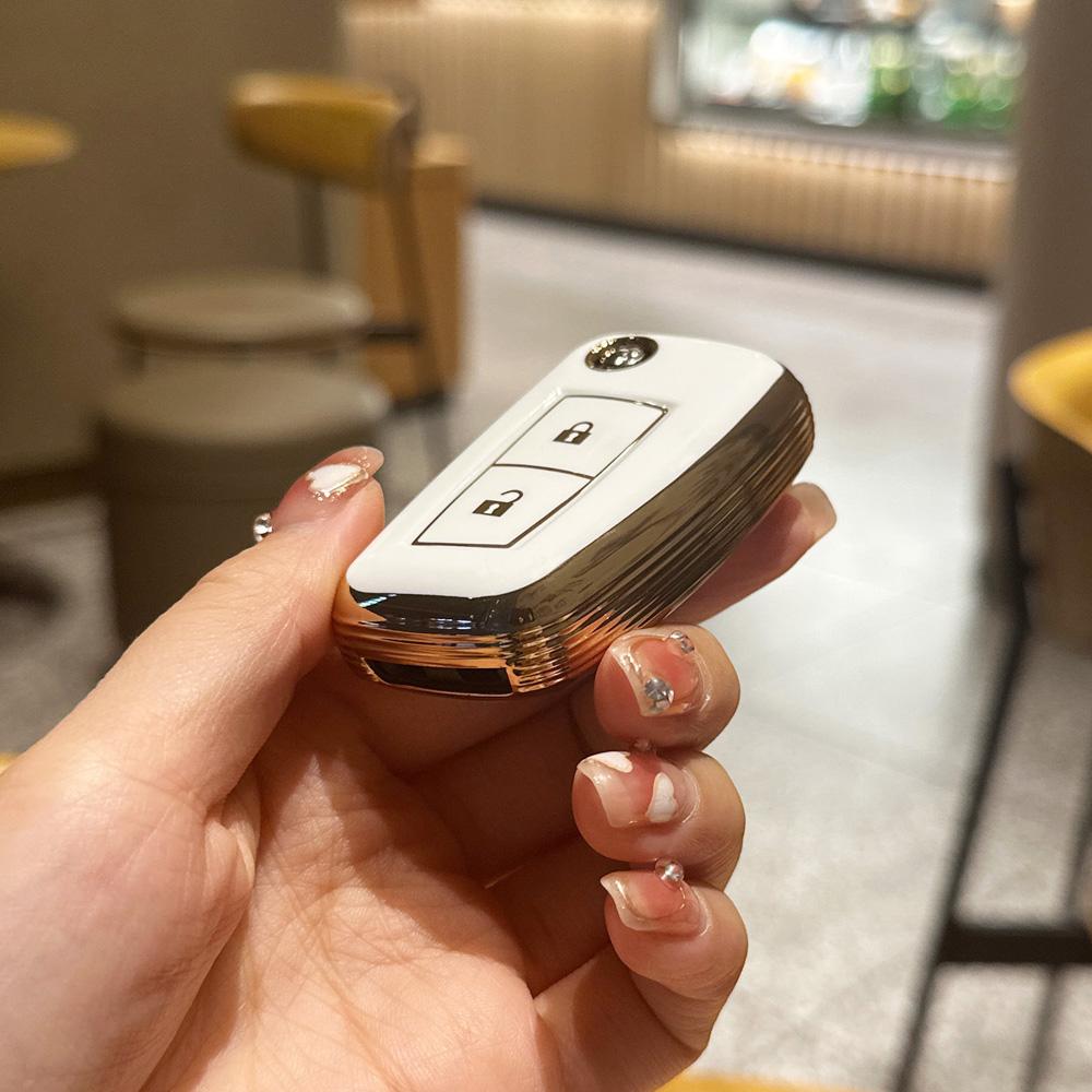 Carcasa moale TPU pentru cheia de la distanță pentru Nissan X-Trail Qashqai J11 Juke Murano Micra Tiida Maxima Altima Kicks Accesorii