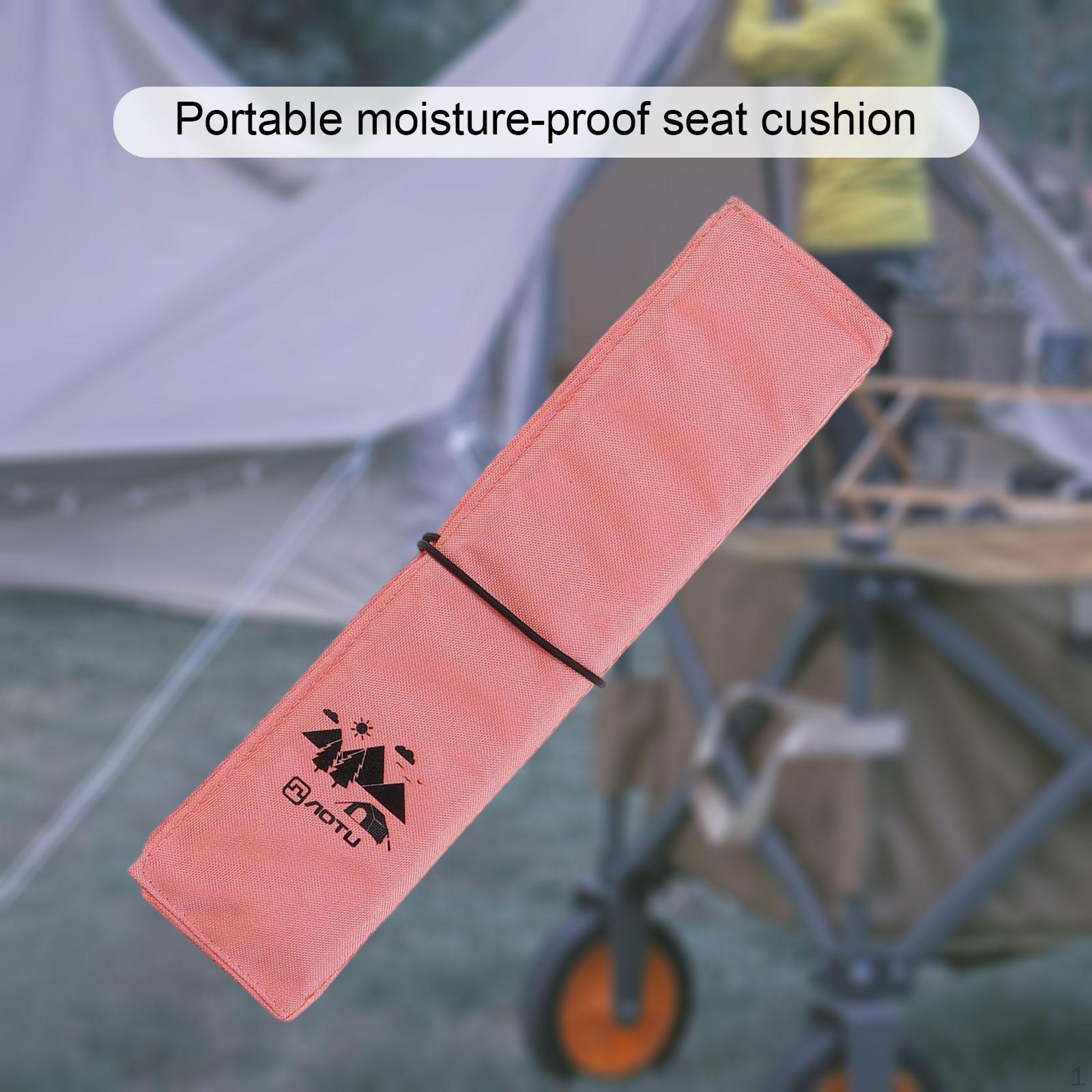 

Подушка для пляжного стула, сложенная, с карабином, коврик для сидения, шезлонг