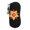 Custom Red Srar Soviet Union Symbol Glasses Case Fashion Russian CCCP USSR Socialist Flag Shell Eyeglasses Case Sunglasses Box
