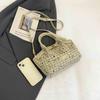 Design su Piccola Scala, Borsa da Lavoro a Lusso Leggero, Borsa a Spalla Singola Crossbody Stile Xiao Xiang