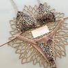 Neuer Bikini Damen Badeanzug Strandurlaub Bademode Leopardenmuster Sexy Bikini Set Strandbekleidung Badeanzug String Badeanzug Biquinis