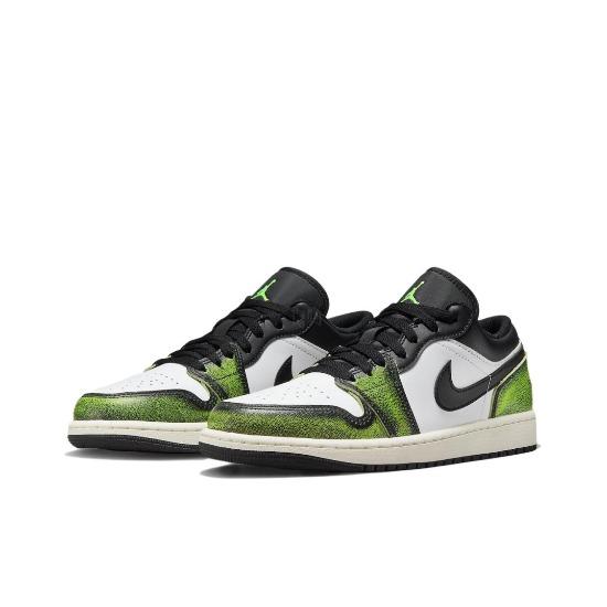 Air Jordan 1 Low SE Wear-Away - Электрический зеленый DN3705-003 EU 41
