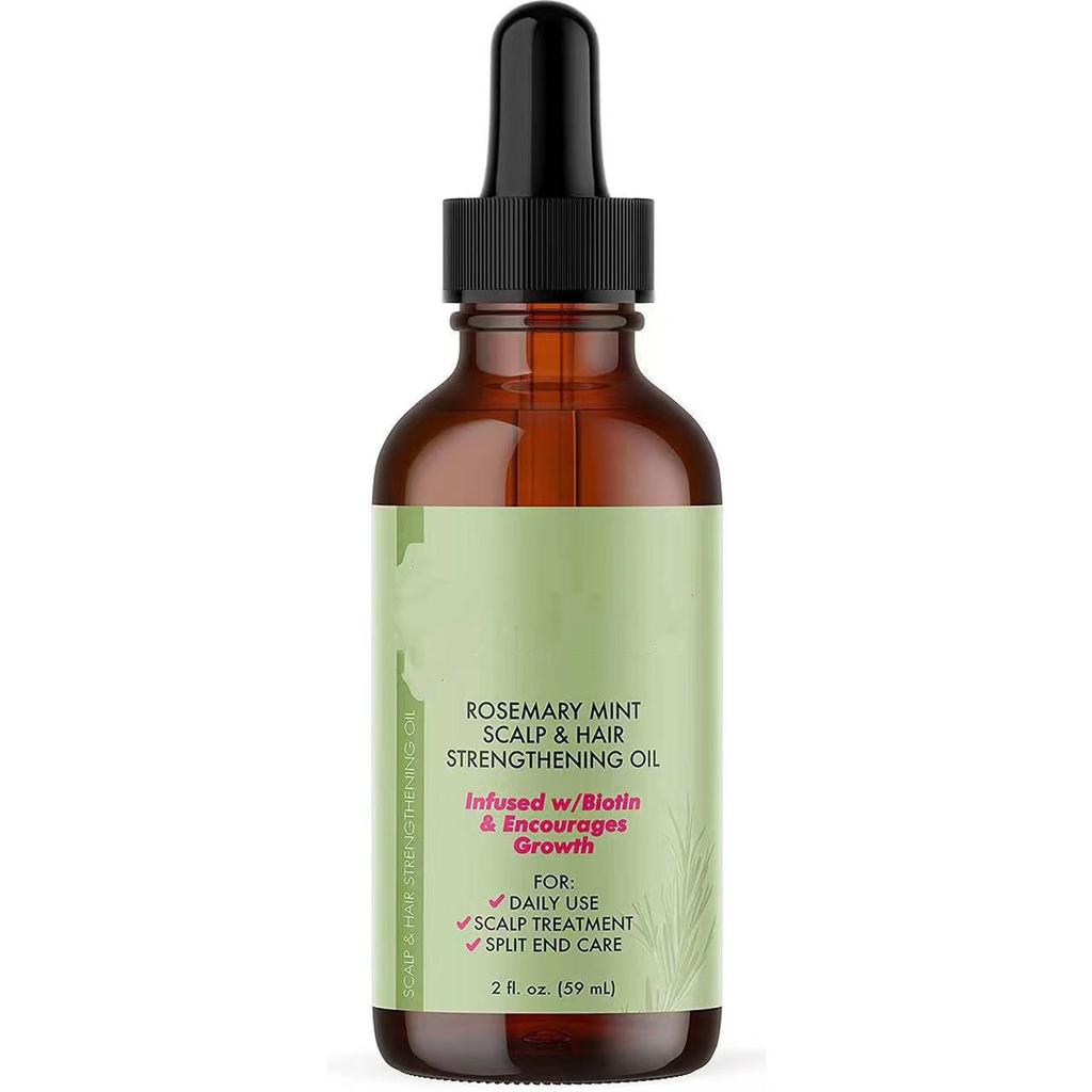 59ML Organics Rosemary Peppermint Scalp Hair Strengthening Oil