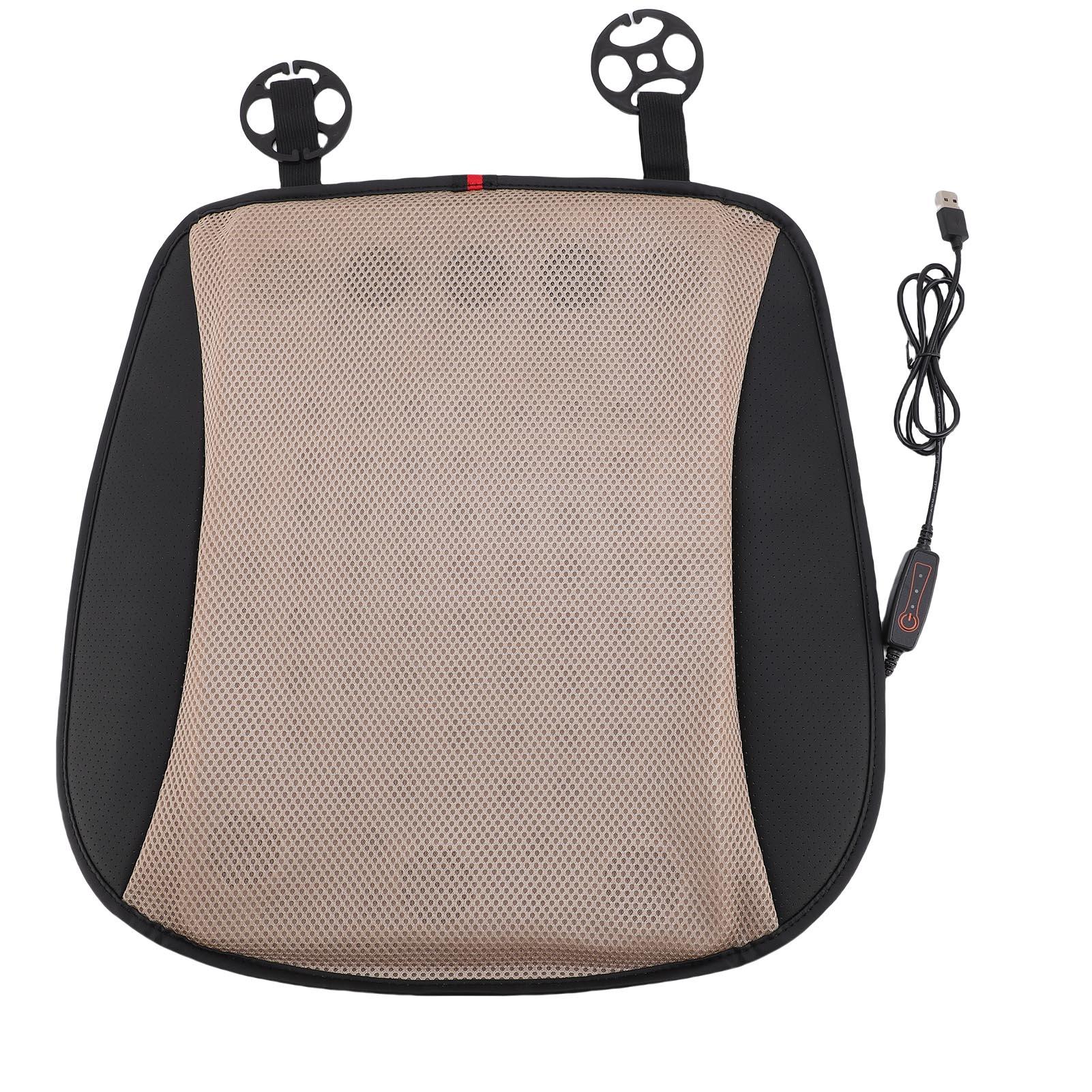 

Cooling Car Cushion USB Powered 3 Temperature Settings Ventilated Cooling Car Pad for SUV Truck Van RV Cooling Car Pad