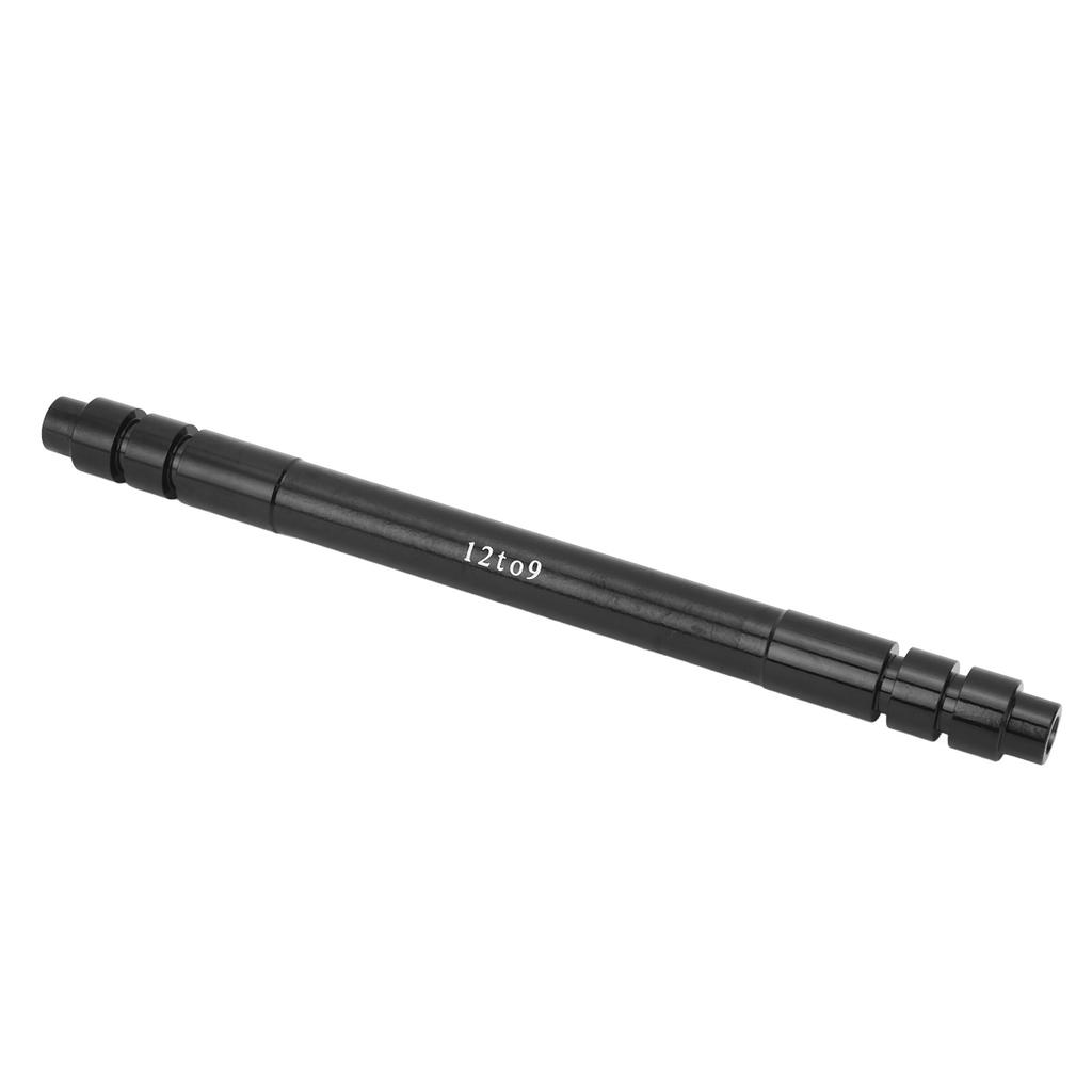 Adaptér náboje z 12mm na 9mm pevnou osu Hliníková slitina pro příslušenství pro horská a silniční kola 148mm 5.8in