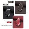 Zinc Alloy+Pu Leather Car Key Case For Hyundai Sonata Santa Fe Tucson Elantra Ix35 Ix45 Flip Remote Key Full Cover Holder Shell