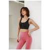 Women High Impact Shockproof Front Zip Sports Bra For Yoga Running Fitness