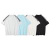 Solid-Color Crew-Neck Short-Sleeve T-Shirt Summer Men's Casual Versatile High-End Fashionable Top