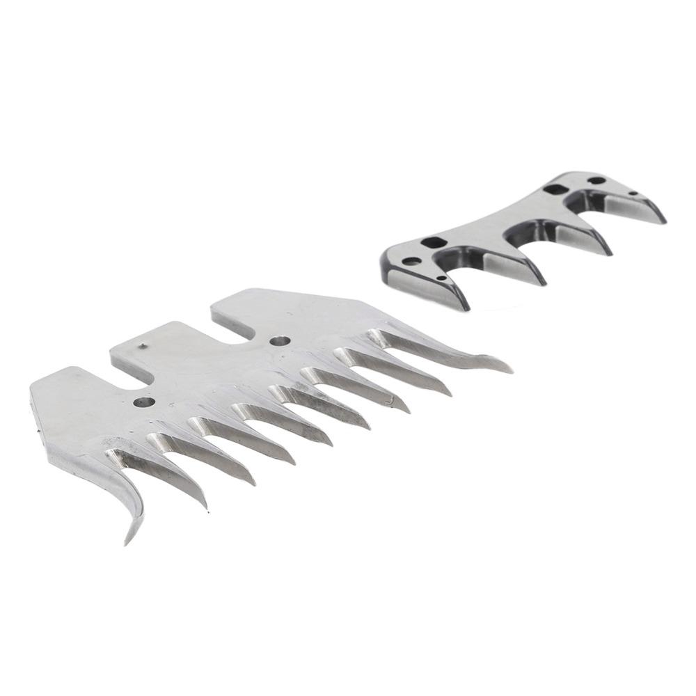 Curved Design Sheep Shears Blade 9 Tooth Electric Cutter Wool Cutter Blade Clipper Scissor Blade Goat Clipping