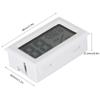 Digital LCD Hygrometer Indoor Thermometer Humidity Monitor for Home, Office, Greenhouse (White)