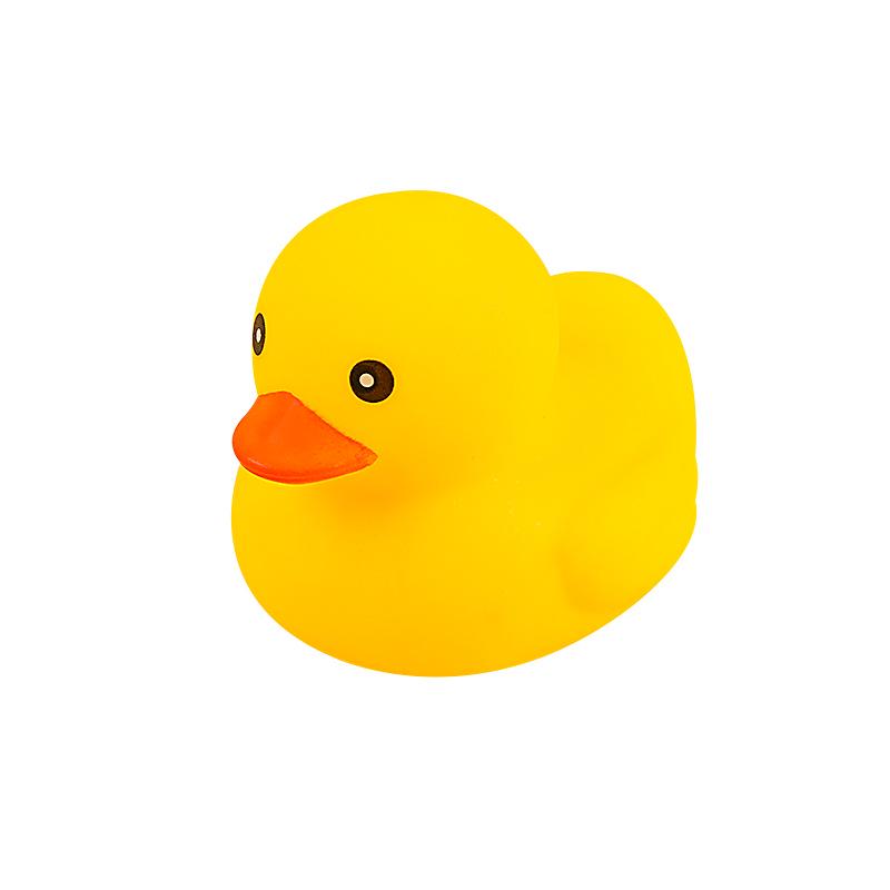 Little Yellow Squeaky Duck Bath Toy for Babies