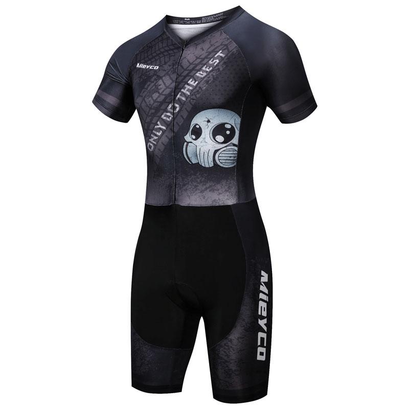 Summer Triathlon Bike Outfit, Short Sleeved Jumpsuit, Sweatshirt and Tights, Bike Ride, Cycling Jersey Set 2026