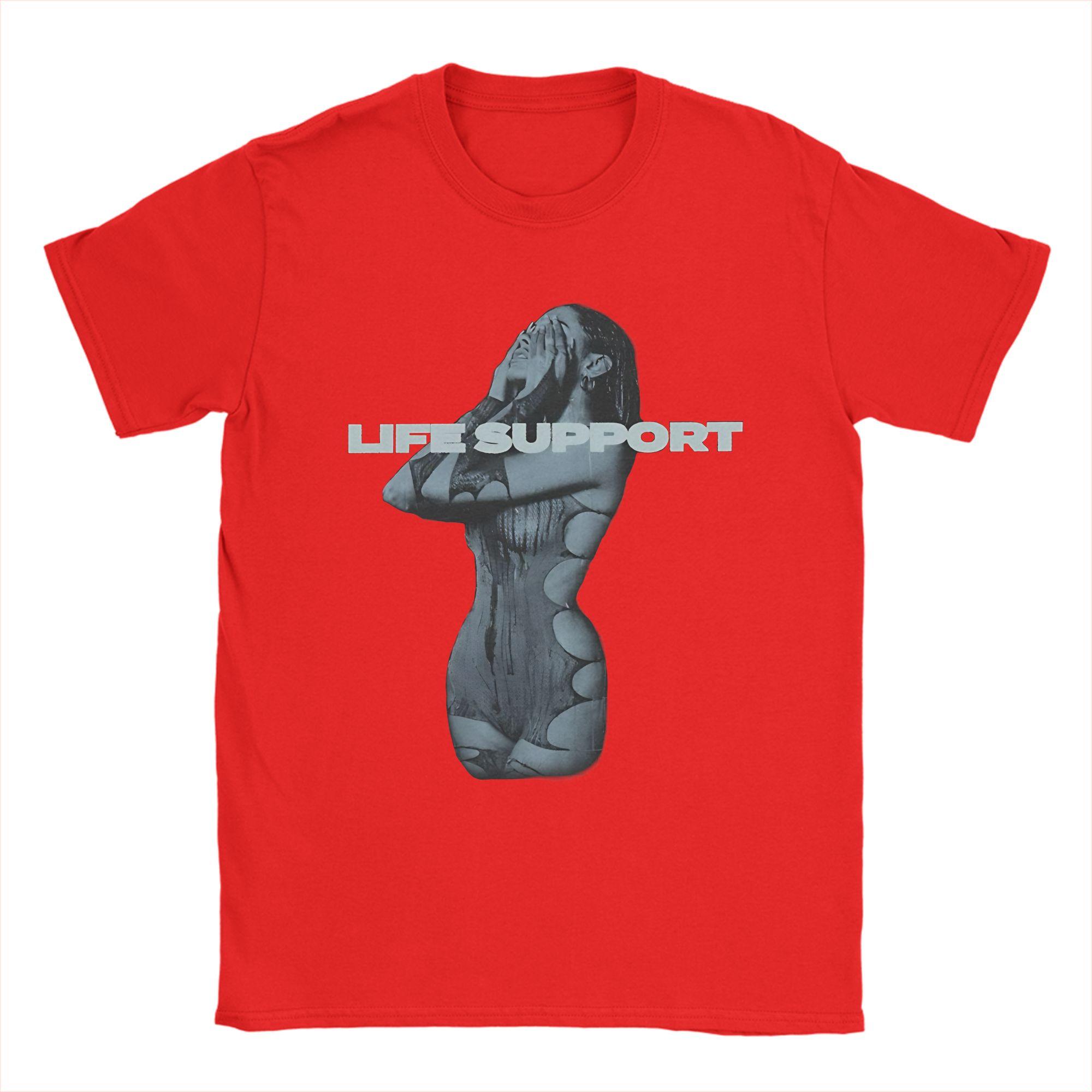 

Life Support Madison Beer The Locket Tour TShirts Unisex 100 Cotton Tee Shirt Round Neck Short Sleeve T Shirt Printing Tops S