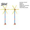 Easy Setup Garden Sprinkler Windmill for Kids 360-degrees Spinning Water Toy with 6 Blades And Quick Connect Hose Adapter 54 Nozzles Universal