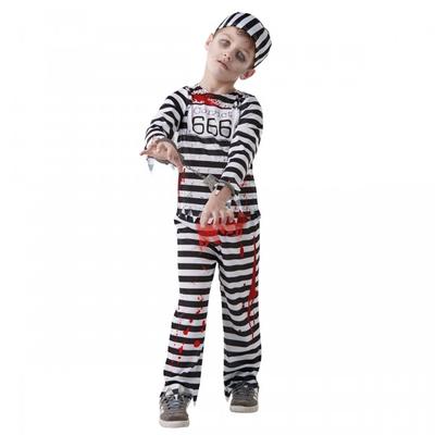 Childrens/Kids Convict Zombie Costume