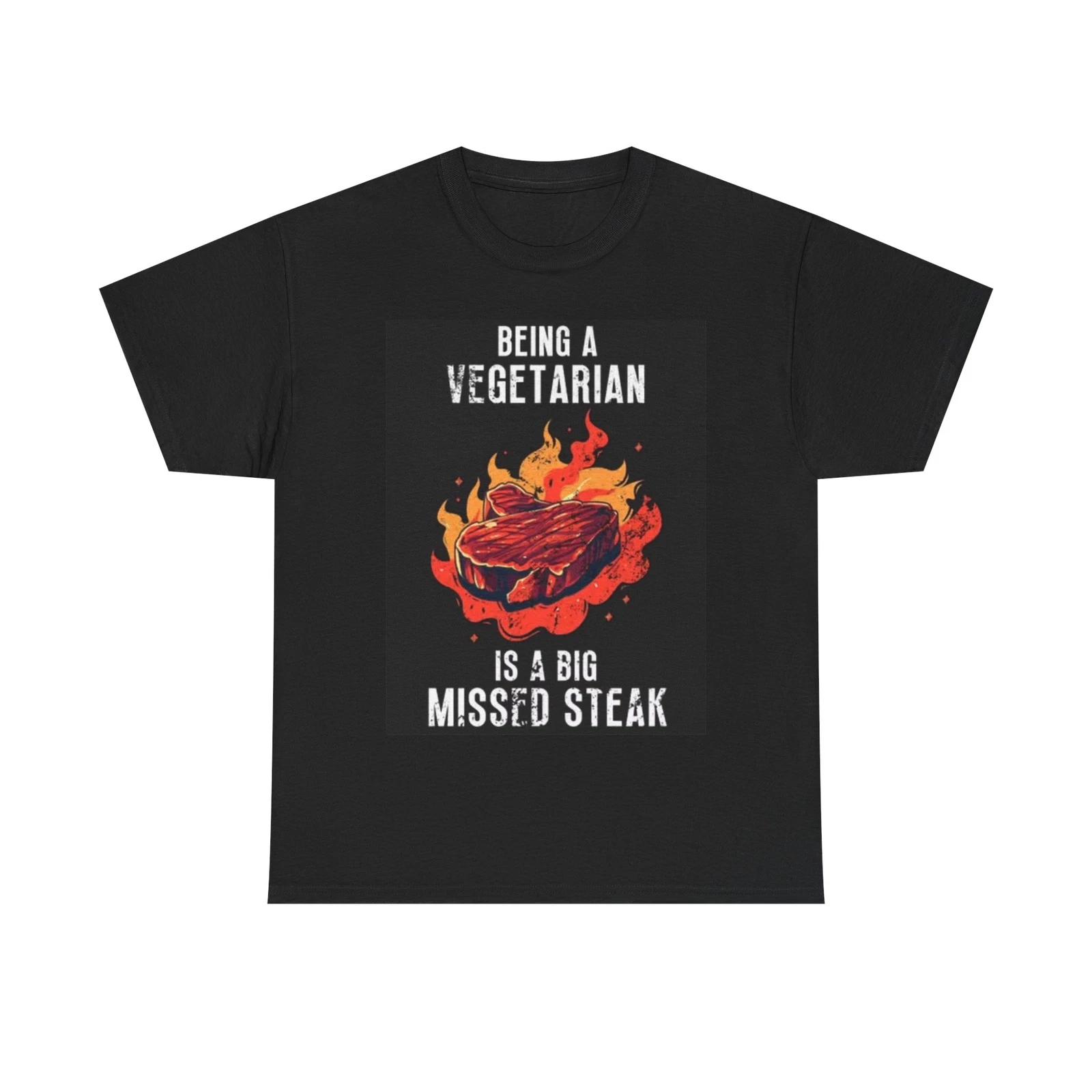 Men s and Women s T-shirts Funny Vegetarian S