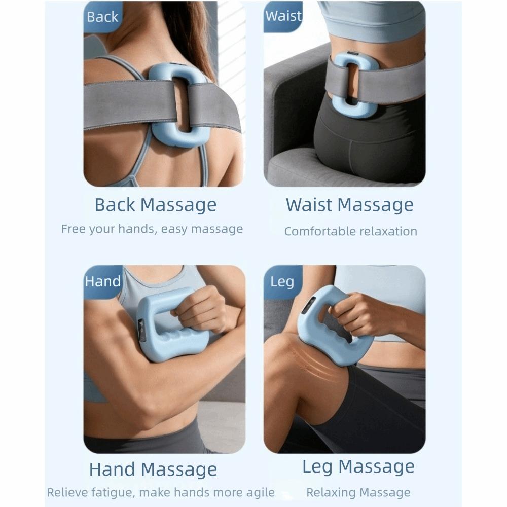 Tragbarer Massage Ring Ergonomischer Handheld Massager Fitnessgerät Faszien Massager Körperformung