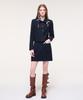 Etmont Lip Pocket Mini Skirt, Navy