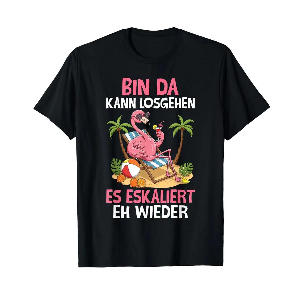 Im Here Lets Go Itll Escalate Again Anyway T Shirt Vintage Stylish Comfortable Soft Streetwear Casual Stretched