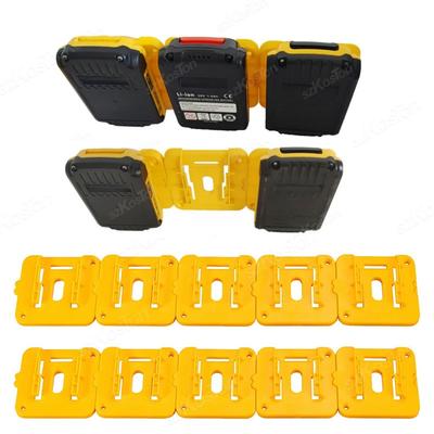 1/2pcs 20V 60V Li-ion Battery Storage Rack Machine Holder for Dewalt Battery Wall Mount Tool Bracket Power Tool Accessories