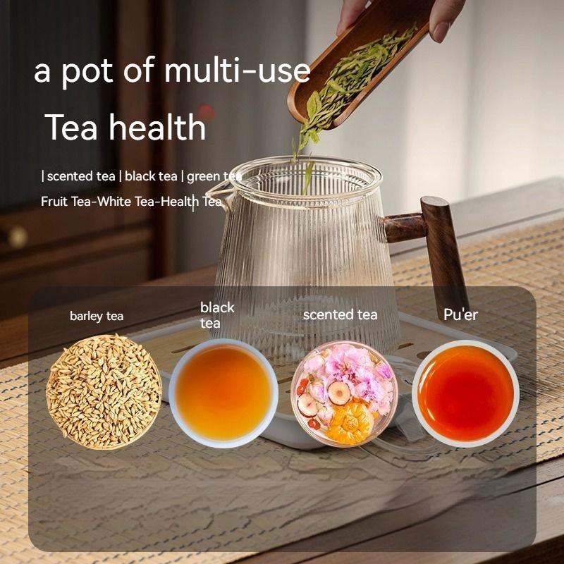 Coffee Pot Transparent High Borosilicate Glass Teapot Family Restaurant Transparent Teapot Cold Pot