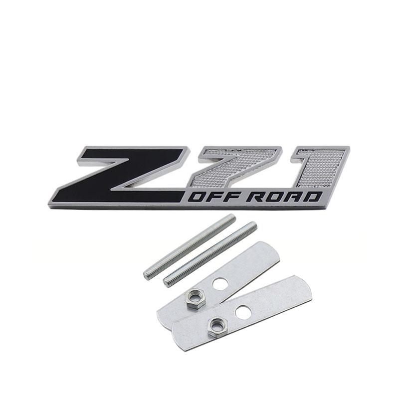 3D Premium Z71 4x4 ZL1 OFF ROAD for Z71 4x4 ZL1 Z71 OFF ROAD Car Engine Hood Fender Trunk Tail Rear Decal Emblem Badge Sticker