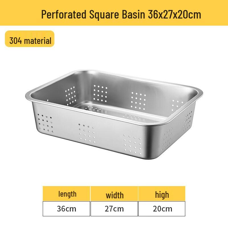 Aokewen Perforated Square Drain Basin