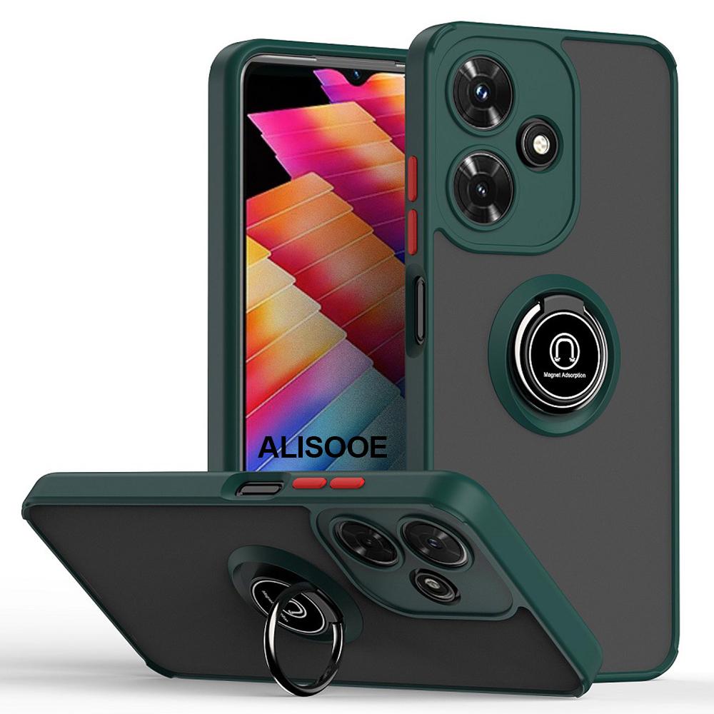 Funda for Tecno Spark 10 Pro 10C Case Magnetic Ring Stand Capa Cover for Tecno Spark 10C 10 Pro Case