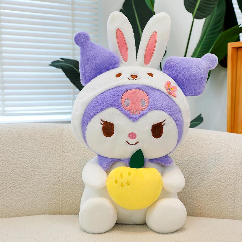 Super Cute Rabbit Turned Into Kulomi Plush Toy Girl Birthday Gift