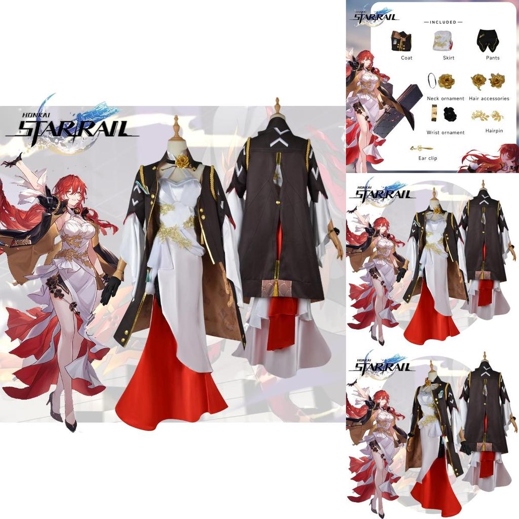 Impeccable Himeko Costume Set For Anime And Game Cosplay Fans
