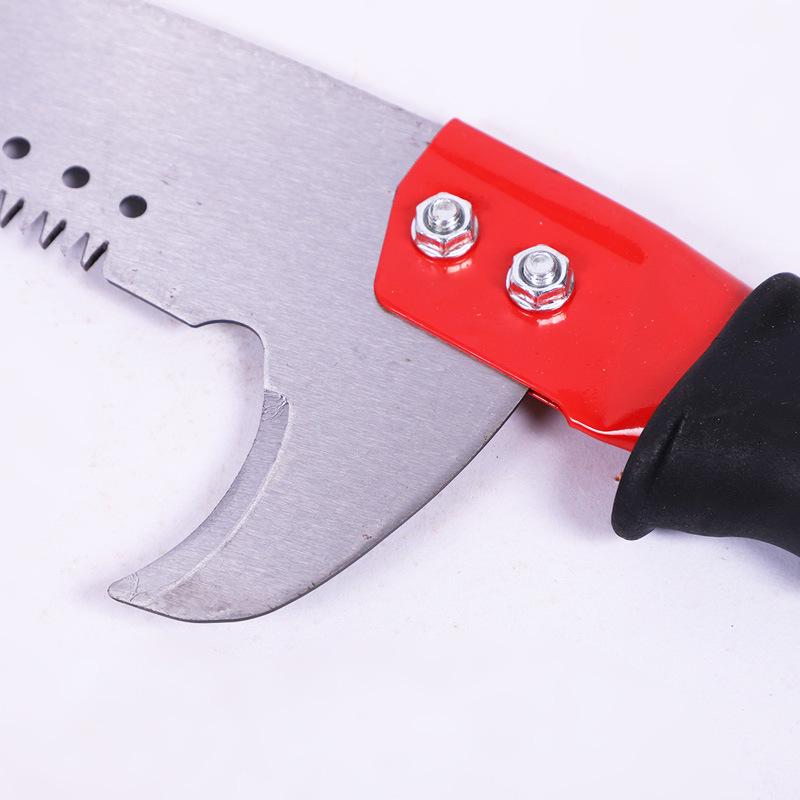 Curved Hook Pruning Saw for Branches - Ergonomic, Labor-Saving Hand Tool for Gardening and Woodworking