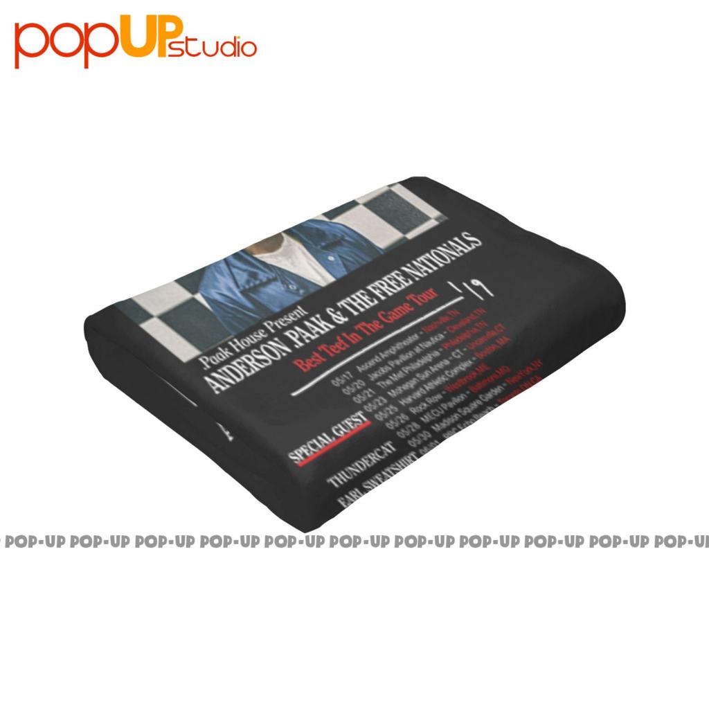 Anderson Paak World Tour 2019 Rap Hip Hop Ultra-Soft Blanket Quilt Winter Sofa Cover Bed Covers