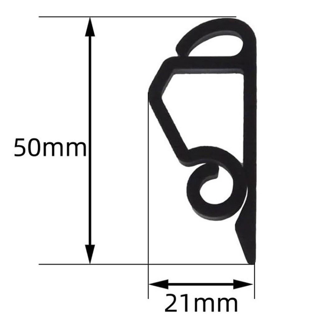 Lichterketten-Clips Haken Feiertags-Drahtklemme Außen-Dachrinnenclip Lichterkettenhalter Halloween Weihnachtsbaumdeko