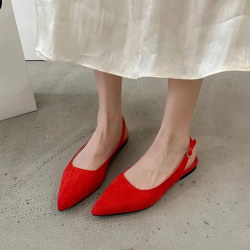Fashion Women Sandals 2024 New Slingbacks Women High Heels Classics Fashion Sexy Dress Sandals Pointed Toe Solid Color Shoes Women