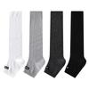 Women's Summer Lightweight Half-Foot Socks — Breathable Ice Silk Ribbed Scrunch Socks & Calf Socks