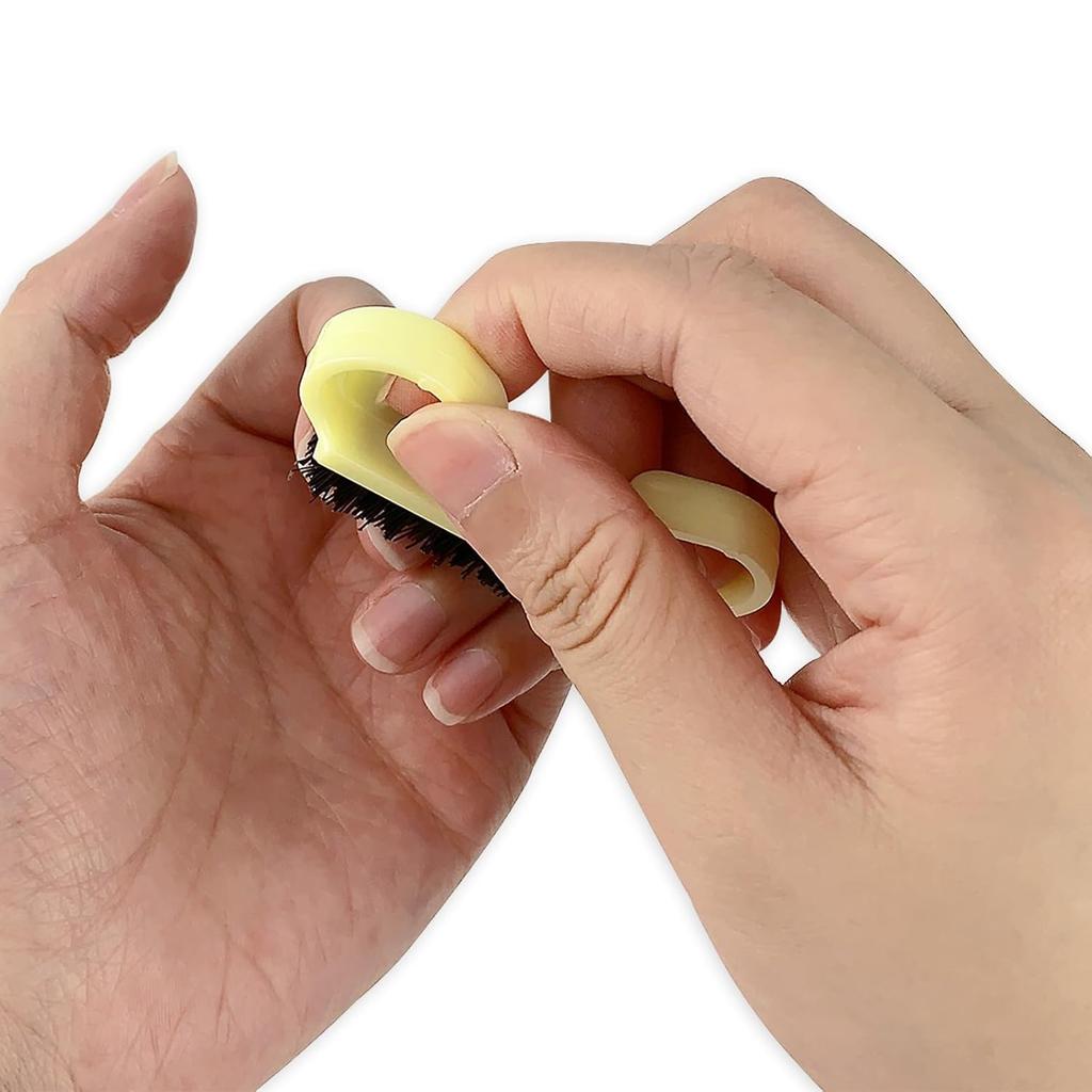 24 Pack Travel Size Nail Brushes, Colorful Handle Grip Nail Brushes, Mini Hand Scrub Cleaning Brush or Nails and Toes, Women Men