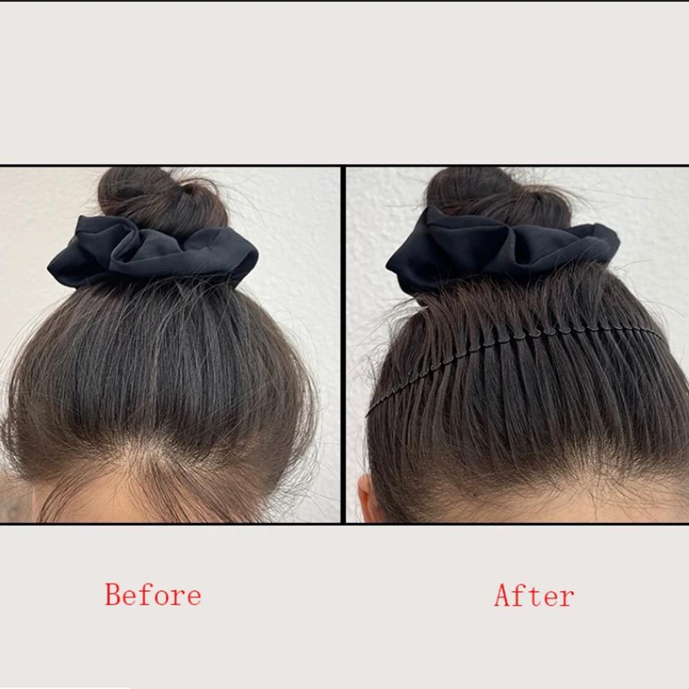 Damen Unsichtbare Gebrochene Haare Haarnadel Erwachsener Diadem Werkzeuge Rolle Kurve Nadel Pony Fixiert Einsteckkamm Styling Haarschmuck Zubehör